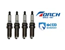 شمع موتور پایه بلند 206 TU5 تورچ TORCH دست 4 عددی ایساکو K6RTM3 کد فنی ایساکو 1040300399